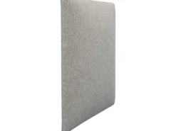 Wandkissen Quadrat 30 cm x 30 cm Hellgrau Struktur