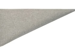 Wandkissen Dreieck 15 cm x 30 cm Hellgrau Struktur
