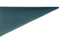 Wandkissen Dreieck 15 cm x 30 cm Petrol Samt
