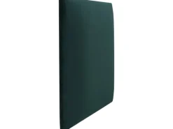 Wandkissen Quadrat 30 cm x 30 cm Dunkelgrün Samt
