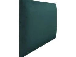 Wandkissen Rechteck 60 cm x 30 cm Dunkelgrün Samt