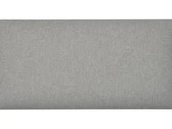 Wandkissen Rechteck 60 cm x 30 cm Hellgrau Struktur