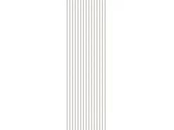 Wandpaneel Full Color 2.600 mm x 600 mm x 17 mm Weiß