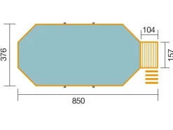 Weka Massivholzpool 594 A Sparset