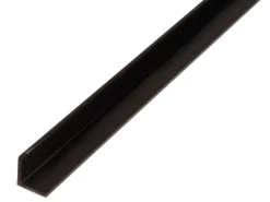 Winkelprofil gleichschenklig Kunststoff 15 mm x 15 mm x 1.000 mm Schwarz