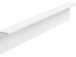 Winkelprofil 40 x 20 mm Nutzlänge 147,5 cm Weiß