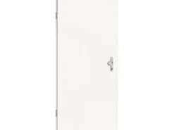 Wohnungseingangstür CPL Weiß ähnl. RAL 9010 (GL223) 98,5 cm x 198,5 cm Li