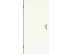 Wohnungseingangstür KK3 Sonder CPL Weiß ähnl. RAL9016 (GL222) 73,5x198,5 cm Li