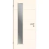 Zimmertür Catro Line ähnl. RAL 9016 LA1-B Klarglas 198,5 x 61 cm Anschlag L