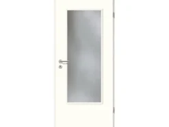 Zimmertür Dekor Weiß (GA24) LA (o. Glas) 86 cm x 198,5 cm Anschlag L