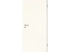 Zimmertür Modell Brillant Smart Weiß lackiert ähnl. RAL 9016 61 x 198,5 cm Links