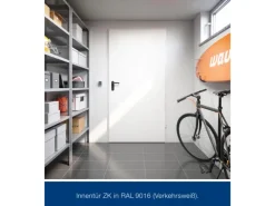 ZK-Tür-Element eingehängt Verzinkt 875 mm x 2000 mm x 80 mm DIN Links