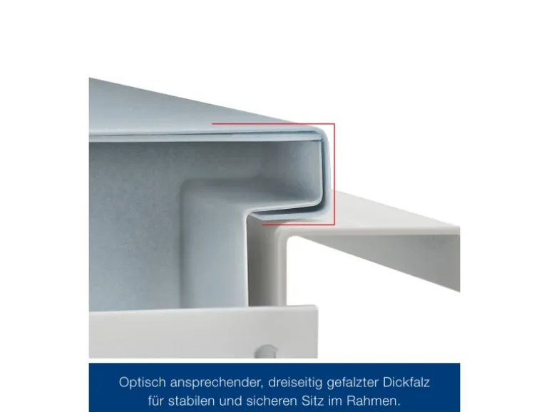 ZK-Tür-Element eingehängt Verzinkt 750 mm x 2000 mm x 80 mm DIN Rechts