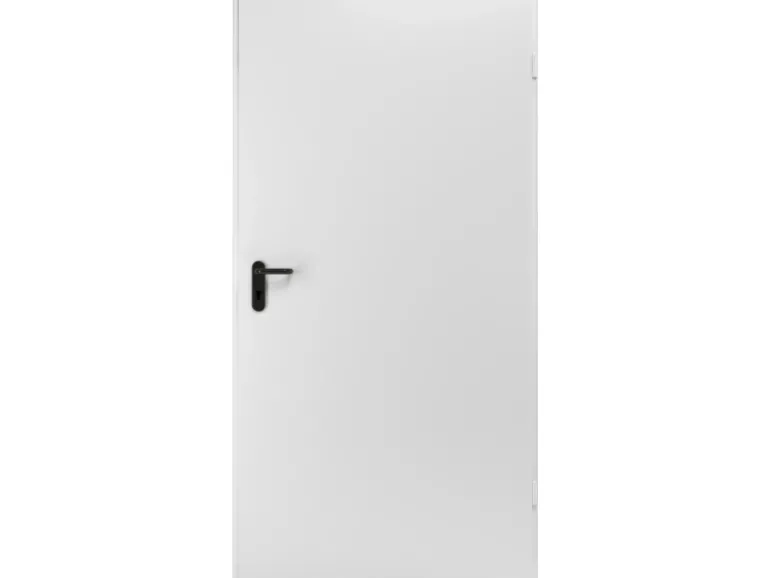 ZK-Tür-Element mit Eckzarge Weiß 750 mm x 1875 mm x 55 mm DIN Links