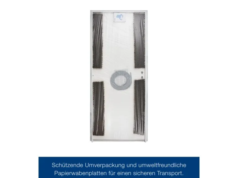 ZK-Tür-Element mit Eckzarge Weiß 750 mm x 1875 mm x 55 mm DIN Links