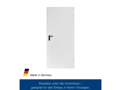 ZK-Tür-Element mit Eckzarge Weiß 875 mm x 2000 mm x 55 mm DIN Rechts