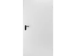 ZK-Tür-Element mit Eckzarge Weiß 1000 mm x 1875 mm x 55 mm DIN Rechts