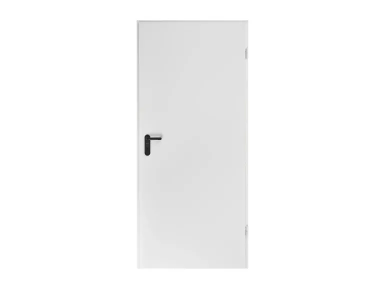 ZK-Tür-Element mit Eckzarge Weiß 1000 mm x 1875 mm x 55 mm DIN Rechts