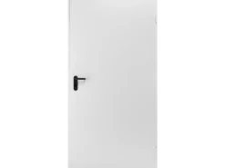 ZK-Tür-Element mit Eckzarge Weiß 875 mm x 1875 mm x 55 mm DIN Links