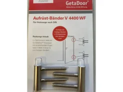 Zubehör Türzargen Bänder-Set 3-teilig (Zargenteil) V4400