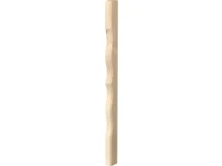 Zwischenpfosten Fichte 950 mm x 45 mm x 65 mm 3 Stück
